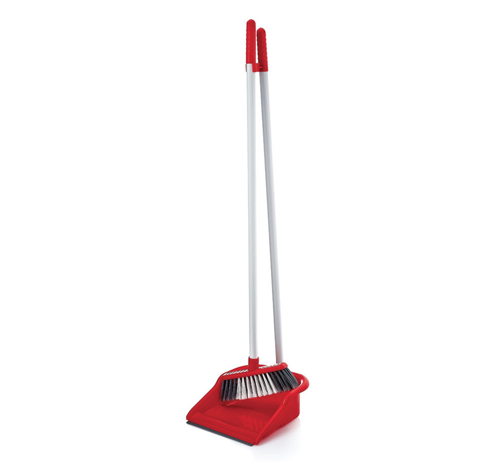 Brush and Dustpan with Handle