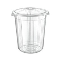 50L Locked Supply Bucket - Transparent