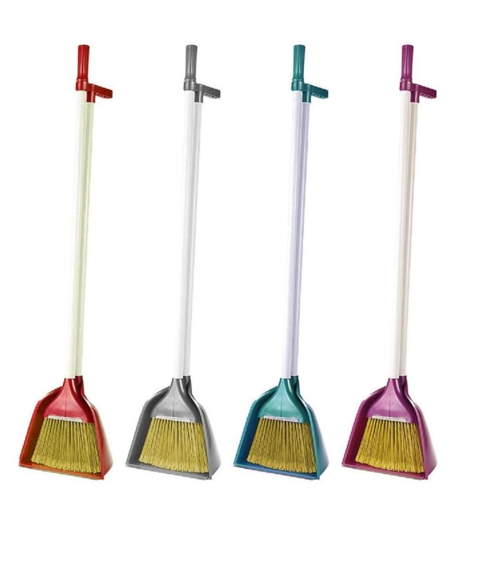 Large Dustpan with Broom